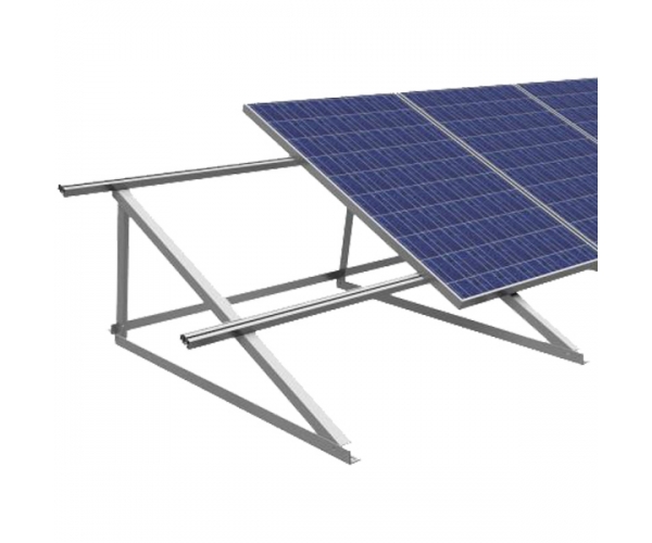 Kit fissaggio completo moduli fotovoltaici su tetto piano