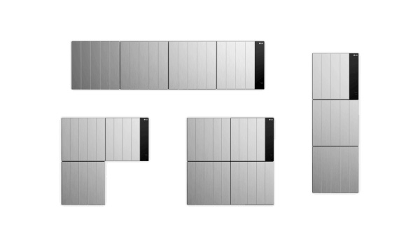 LG Energy Solution RESU FLEX 12.9 – Montaggio a parete