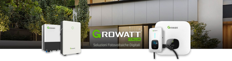 Acquista online gamma completa Growatt Italia 