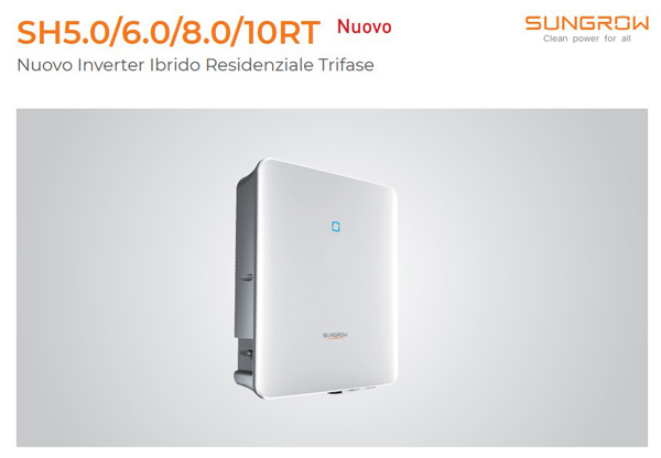 Nuovo Inverter Ibrido Residenziale Trifase