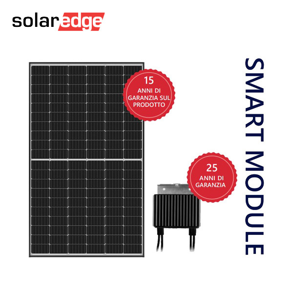 Panneli Fotovoltaici Solaredge con ottimizzatore di potenza integrato 370W