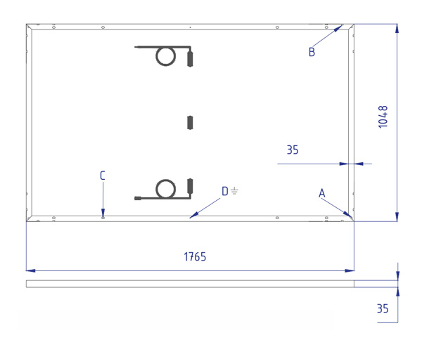 Modulo Fotovoltaico Monocristallino Solitek Standard HC120-B-360