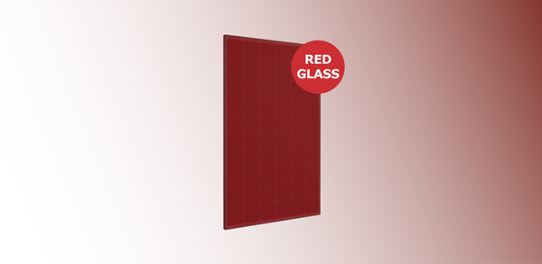 Pannello Fotovoltaico Monocristallino Red Glass 330W