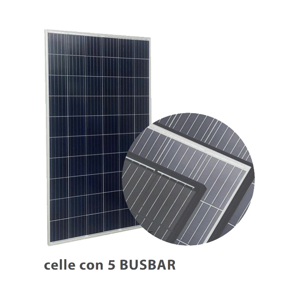 Modulo Fotovoltaico Policristallino ​Trienergia COE-280P60L