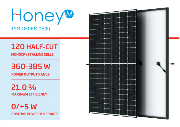 Moduli Fotovoltaici Monocristallini Trina Solar Honey 375W