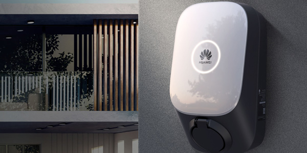 Wallbox Monofase Huawei Solar 7kW Distributore Stazioni di Ricarica Huawei Monofase