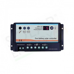 EP SOLAR REGDUO10 – REGOLATORE DI CARICA 12/24V 10A