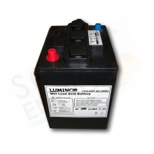 LUMINOR 6-240T – BATTERIA SOLARE PIOMBO ACIDO DEEP CYCLE 6V 240AH