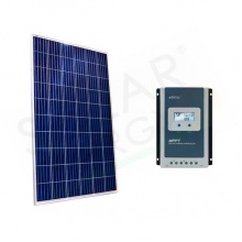 KIT SOLARE BASE 285W 24V – MODULO FOTOVOLTAICO 285W E REGOLATORE 20A MPPT