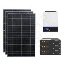 KIT FOTOVOLTAICO OFF-GRID 3.8 KW 24V CON BATTERIE LITIO 8.52 KWH