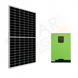 KIT FOTOVOLTAICO OFF-GRID 2.4 KW 24V CON BATTERIE AGM 400AH