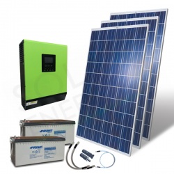 KIT FOTOVOLTAICO OFF-GRID 6.0 KW 48V CON BATTERIE LITIO 7.2 KWH
