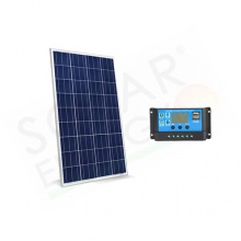 KIT SOLARE CAMPER 30W 12V – MODULO FOTOVOLTAICO 30W E REGOLATORE 10A PWM