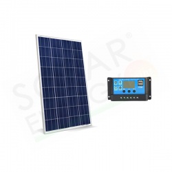KIT SOLARE CAMPER 30W 12V – MODULO FOTOVOLTAICO 30W E REGOLATORE 10A PWM