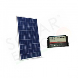 KIT SOLARE CAMPER 30W 12V – MODULO 30W E REGOLATORE 10A DUAL BATTERY