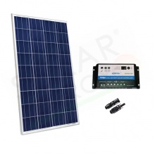 KIT SOLARE CAMPER 150W 12V – MODULO 150W E REGOLATORE 10A DUAL BATTERY