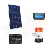 KIT SOLARE IRRIGAZIONE 10W 12V ALTEZZA 2 MT PORTATA 30 L/M