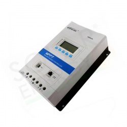 EP SOLAR TRIRON 4210N-2RM – REGOLATORE DI CARICA MPPT 40A 12/24V CON DISPLAY DS2 LCD E INTERFACCIA RCM