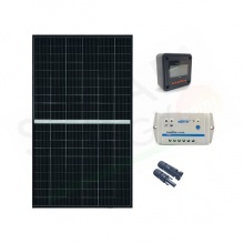 KIT SOLARE BASE 410W 24V – MODULO FOTOVOLTAICO 410W REGOLATORE 20A PWM CON DISPLAY MT-50