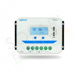 EP SOLAR VIEWSTAR VS6048AU – REGOLATORE DI CARICA PWM 12/24/36/48V 60A USB CON DISPLAY LCD