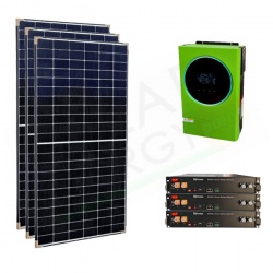 KIT FOTOVOLTAICO OFF-GRID 5 KW 48V CON BATTERIE LITIO 7.2 KWH