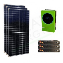 KIT FOTOVOLTAICO OFF-GRID 5 KW 48V CON BATTERIE LITIO 7.2 KWH