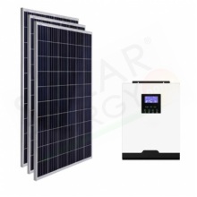 KIT FOTOVOLTAICO OFF-GRID 400 W 12V CON BATTERIA AGM 100 AH