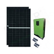 KIT FOTOVOLTAICO OFF-GRID BASE 1640 W 24V CON MODULI MONOCRISTALLINI