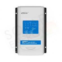 EP SOLAR DUORACER DR1206N-DDB – REGOLATORE DI CARICA MPPT 12/24V 10A DUAL BATTERY
