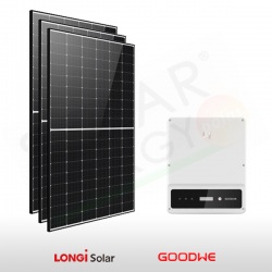 KIT FOTOVOLTAICO 6.1 KW LONGI SOLAR – GOODWE
