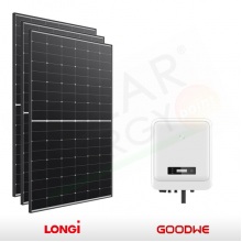 KIT FOTOVOLTAICO 6.1 KW LONGI SOLAR – GOODWE
