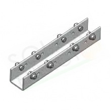 ELEMENTO DI GIUNZIONE LONGHERONE 45X45 MM