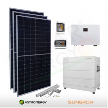 KIT FOTOVOLTAICO 3.6 KW ASTRONERGY – SUNGROW CON ACCUMULO DA 9.6 KWH (COMPLETO)