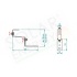 STAFFA PER COPPO IN ACCIAIO INOX (DOPPIA REGOLAZIONE)