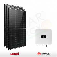 KIT FOTOVOLTAICO 3.3 KW LONGI SOLAR – HUAWEI PREDISPOSTO PER ACCUMULO