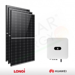 KIT FOTOVOLTAICO 3.3 KW LONGI SOLAR – HUAWEI PREDISPOSTO PER ACCUMULO