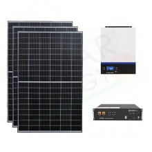 KIT FOTOVOLTAICO OFF-GRID 3.8 KW 24V CON BATTERIA LITIO 2.84 KWH