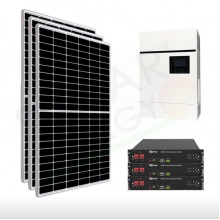 KIT FOTOVOLTAICO OFF-GRID 6.02 KW 48V CON BATTERIE LITIO 7.2 KWH