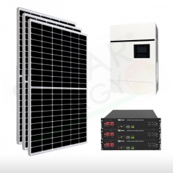 KIT FOTOVOLTAICO OFF-GRID 6.02 KW 48V CON BATTERIE LITIO 7.2 KWH