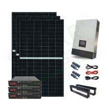 KIT FOTOVOLTAICO OFF-GRID 6.0 KW 48V CON BATTERIE LITIO 2.4 KWH