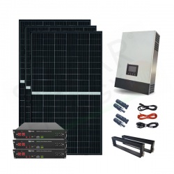 KIT FOTOVOLTAICO OFF-GRID 6.1 KW 48V CON BATTERIE LITIO 7.2 KWH