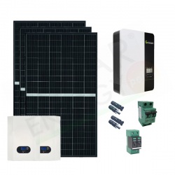 KIT FOTOVOLTAICO OFF-GRID 4.1 KW 48V CON BATTERIE LITIO 14.4 KWH