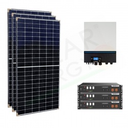 KIT FOTOVOLTAICO OFF-GRID 10 KW 48V CON BATTERIA LITIO 7.2 KWH