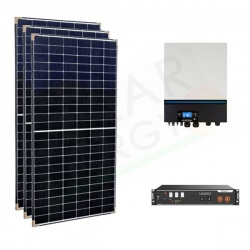 KIT FOTOVOLTAICO OFF-GRID 10 KW 48V CON BATTERIA LITIO 2.4 KWH