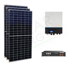 KIT FOTOVOLTAICO OFF-GRID 10 KW 48V CON BATTERIA LITIO 2.4 KWH