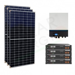 KIT FOTOVOLTAICO OFF-GRID 10 KW 48V CON BATTERIA LITIO 9.6 KWH