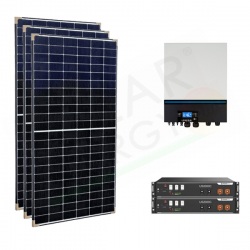 KIT FOTOVOLTAICO OFF-GRID 10 KW 48V CON BATTERIA LITIO 4.8 KWH