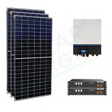 KIT FOTOVOLTAICO OFF-GRID 10 KW 48V CON BATTERIA LITIO 4.8 KWH
