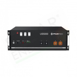 PYLONTECH US5000 – BATTERIA AL LITIO PER SISTEMA DI ACCUMULO 48V 4.8 KWH DOD 95% 