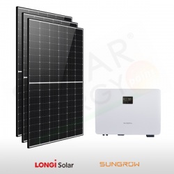 KIT FOTOVOLTAICO 4.1 KW LONGI SOLAR – SUNGROW PREDISPOSTO PER ACCUMULO